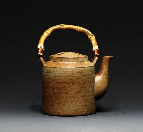 A Complete Set Of Handmade Crude Ceramic Tea Wares Handmade And Hand-Drawing Rude Ceramic Tea Setbrewing Pu-Erh Tea Tea Ware