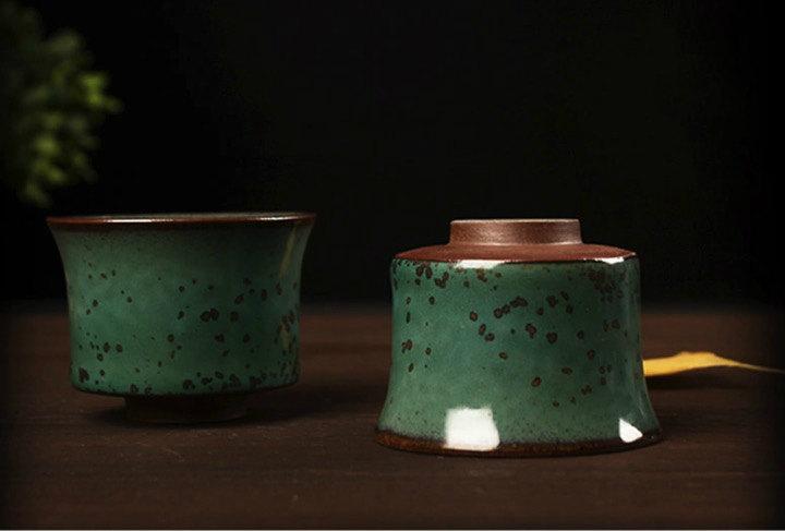Ceramic Handmade Gai Wan And Tea Cup Chinese Antique Ceramics Porcelains)One Of Five Famous Porcelain Kilns In The Song Dynasty