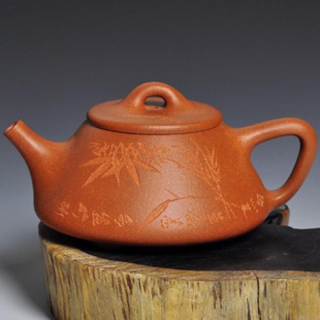 Yixing Teapot Jiang Po Ni Clay Zi Ye Shi Piao 180ml