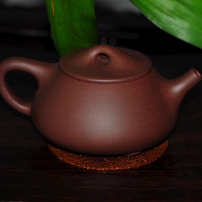 Yixing Teapot Pure Di Cao Qing Clay Jing Zhou Shi Piao 320ml