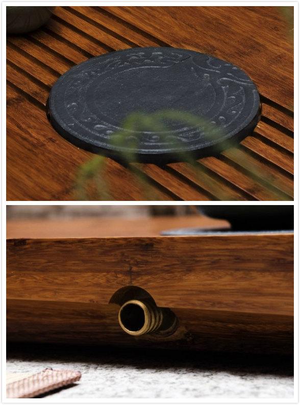Weight Bamboo Tea Tray Displaying And Serveing Tea Tea Tray Handicraft Chinese Kung-Fu Tea Setchinese Teaism Practice