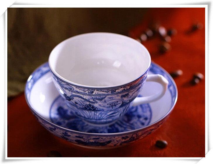 Chinese Porcelain Coffee Mug Bone China Coffee Mug And Saucer